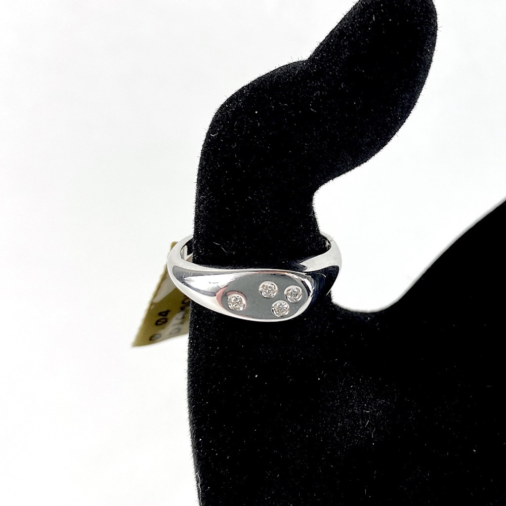 Nomination Diamond and Sterling Silver Ring